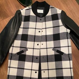 Sandro Leather Jacket Size 6